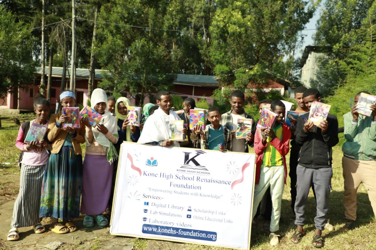 Kone High School Foundation" በሚል የተቋቋመው የበጎ አድራጎት ድርጅት የትምህርት ቁሳቁስ ማሟላት ለአልቻሉ ተማሪዎች ድጋፍ አደረገ።